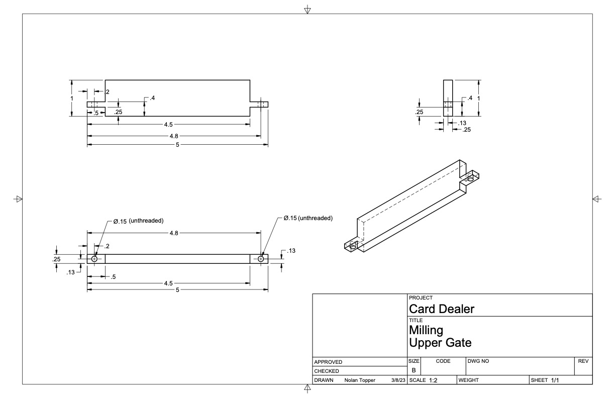 Upper Gate Drawing